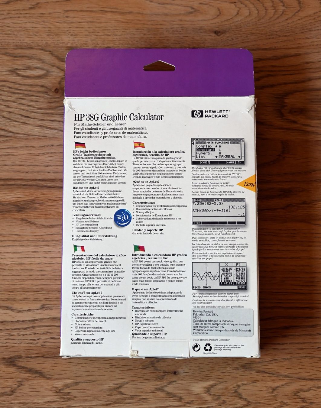 Hewlett Packard Calcolatrici tascabili: Hewlett Packard 38G – Usato da Münchenbuchsee venduto da Chaoo 7