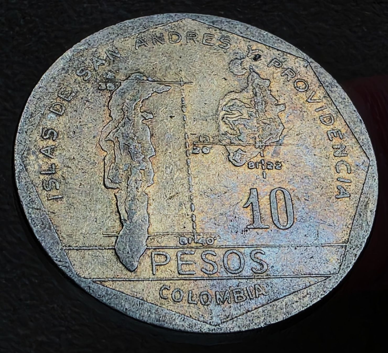 Alle Münzen: KOLUMBIEN 10 PESOS 1981 – Gebraucht aus winterthur von CoinPassion 1