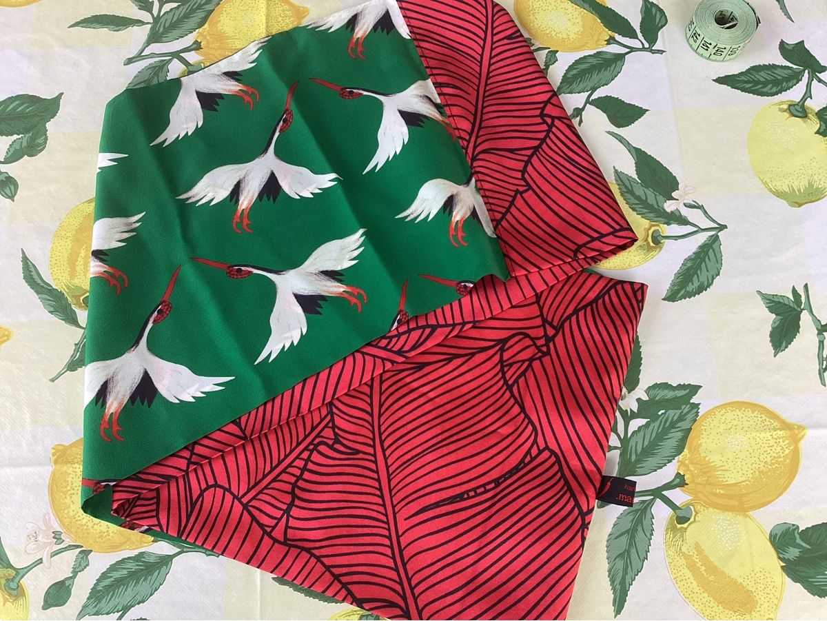 Foulards, Tücher & Schals: Foulard in Loopstyle von manumacht – Gebraucht aus Basel von Viktoria1958 1