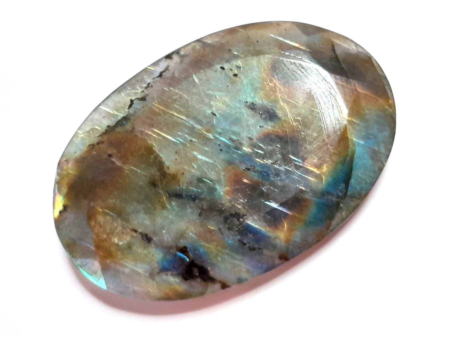 Pietre preziose: 1x Labradorite ovale > 16.00 ct – Nuovo (secondo la descrizione) da Grimisuat venduto da Valgem 4
