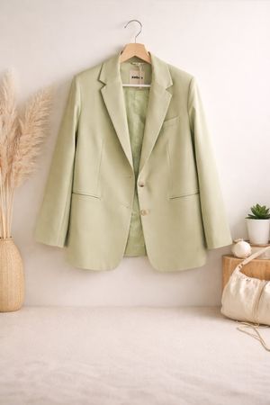 Frühlings Blazer in Pastellgrün - Zeitloser Chic!