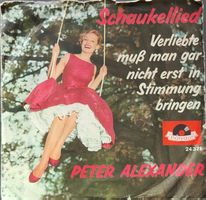 Vinyl-Single Peter Alexander - Schaukellied
