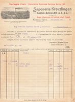Saponeria Kreuzlingen Lithographien Rechnung