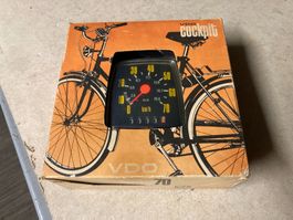 Velo, Fahrrad Tacho VDO komplett "NEU" denke 70erJahre, OVP