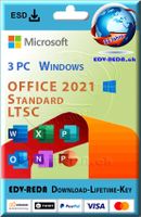 Microsoft Office 2021 Standard 3PC Lifetime