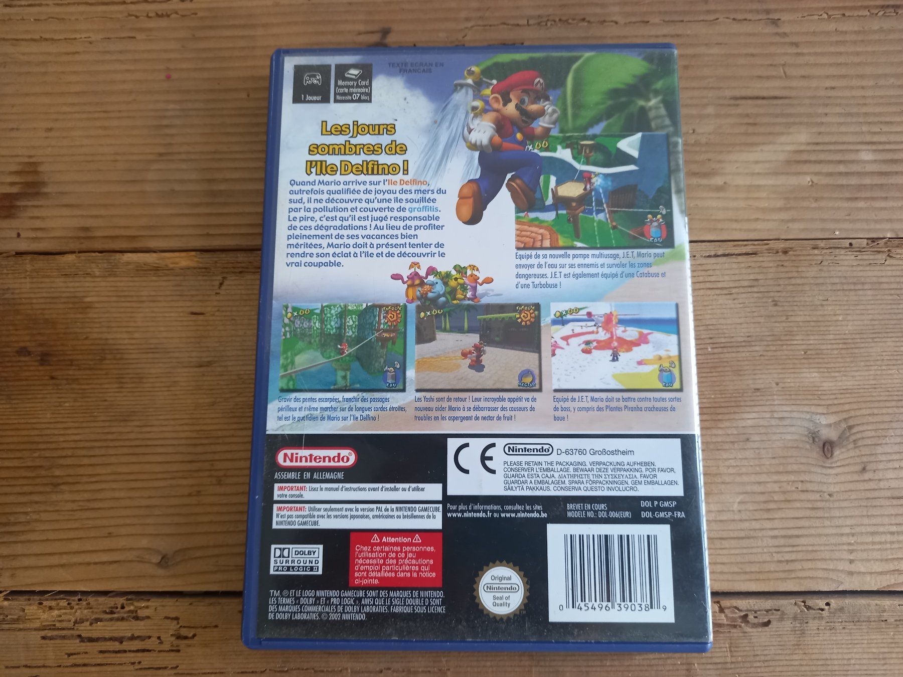 Nintendo Spiele: Super Mario Sunshine Gamecube FR – Gebraucht aus Prez-vers-Siviriez von  1