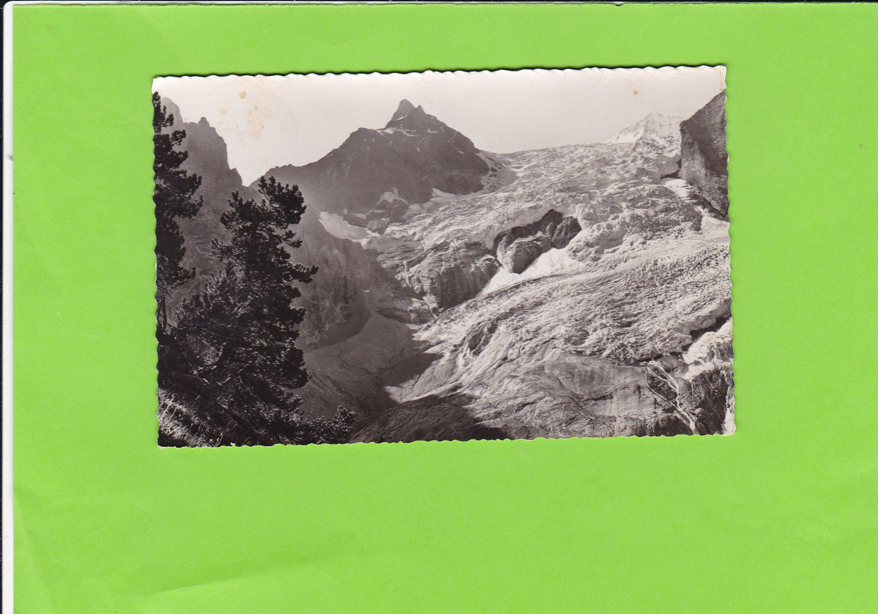 Cartoline postali: Rosenlaui mit Gletscher – Usato da St. Peterzell venduto da neckertal