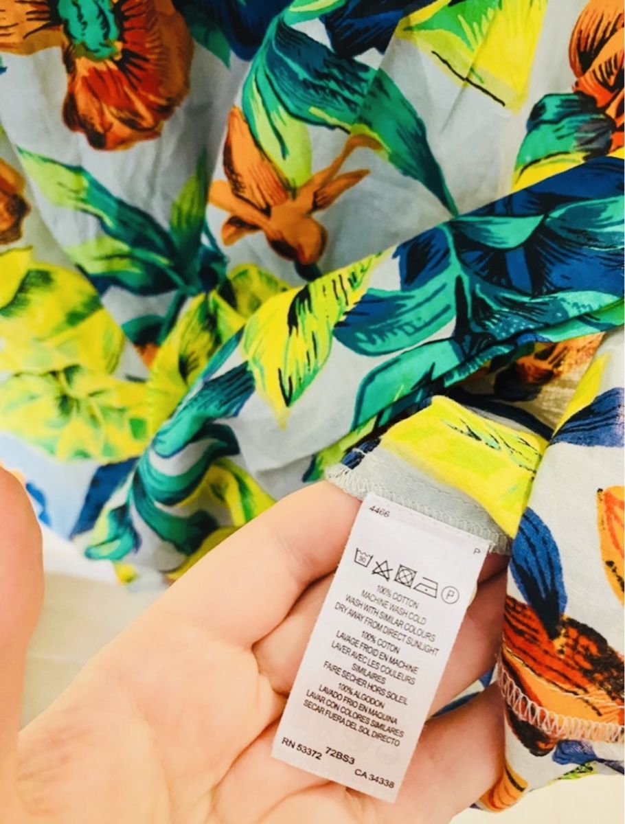 French Connection Camicette: French Connection Tropical Print spring Top, Size 10 – Nuovo e nell'imballaggio originale da Kloten venduto da jan_xn8f 3