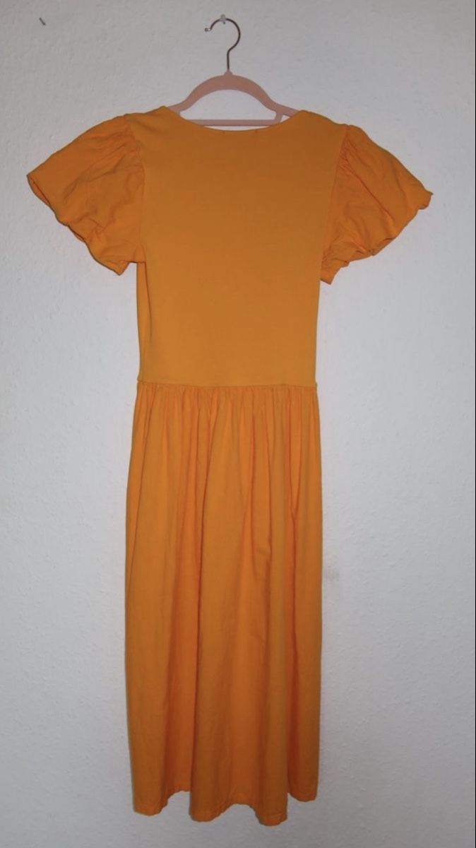 Zara Kleider: Robe d'été Zara orange – Gebraucht aus lausanne von cat_q9l6 1