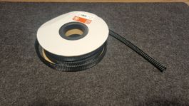 RS PRO Black Expandable Braided Sleeving 15m
