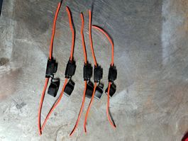 5 Stk. FZ Sicherungshalter Flachsicherung Halter ATC ATO 12V