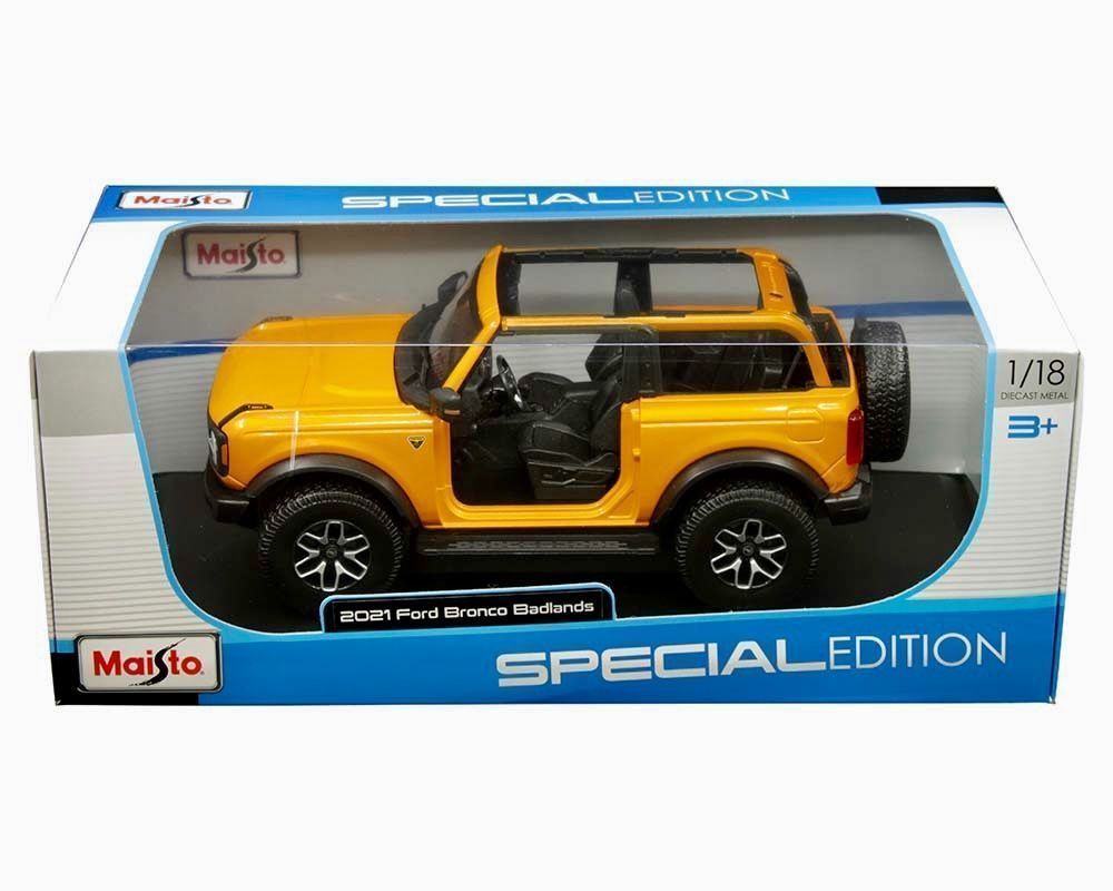 Ford Modellautos: FORD BRONCO BADLANDS 2021 – Neu und originalverpackt aus Erlenbach im Simmental von Model_box 8