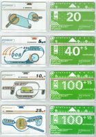 8 Telefonkarten Niederlande