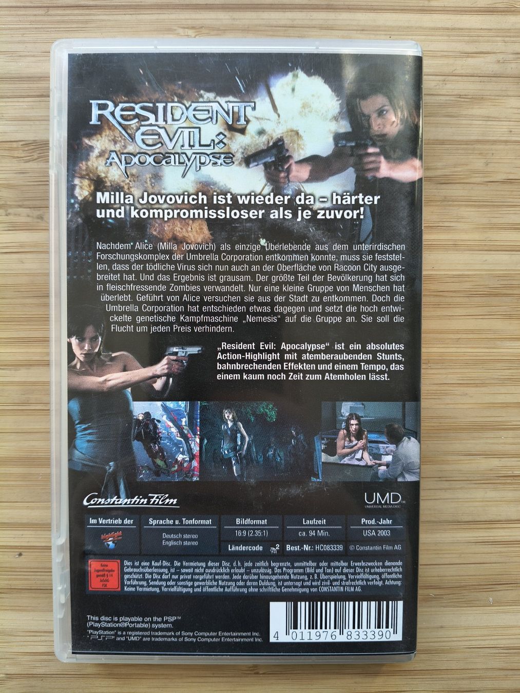 Giochi: Resident Evil: Apocalypse (PSP - UMD Video) – Usato da Riedholz venduto da ste_96cd 1