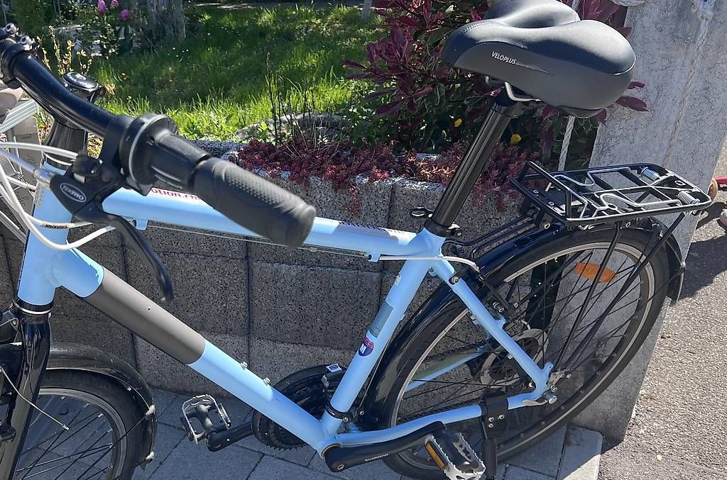 MTB Cycletech Velos: Schönes Damen Velo hellblau MTB – Gebraucht aus Pfeffingen von Stern5blau 1