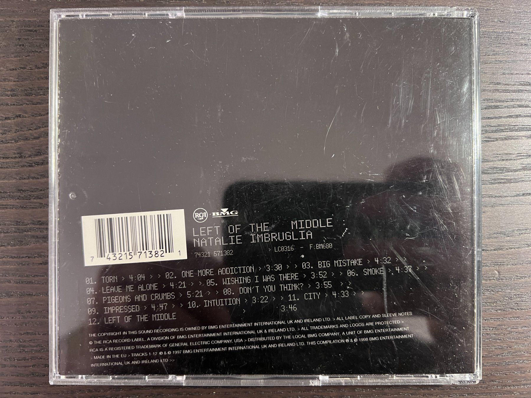 CD: Natalie Imbruglia - Left the Middle – Usato da Zürich venduto da MusikFreunde 1