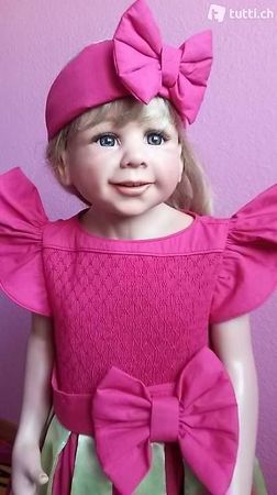 Lillifee Fasnacht Kostüm  Kleid Handstickerei