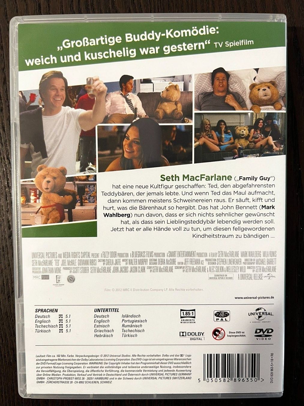Tutti i DVDs: Ted – Usato da Zürich venduto da FilmFreunde 1