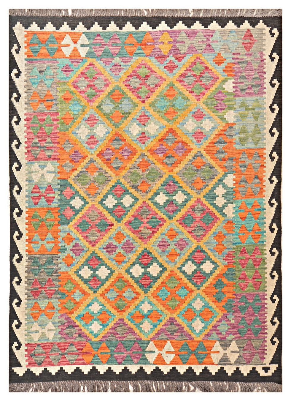 Kelim Tappeti: Oriente Kelim Teppich 150x200 Cm – Nuovo e nell'imballaggio originale da Lahore venduto da Fairways79 6