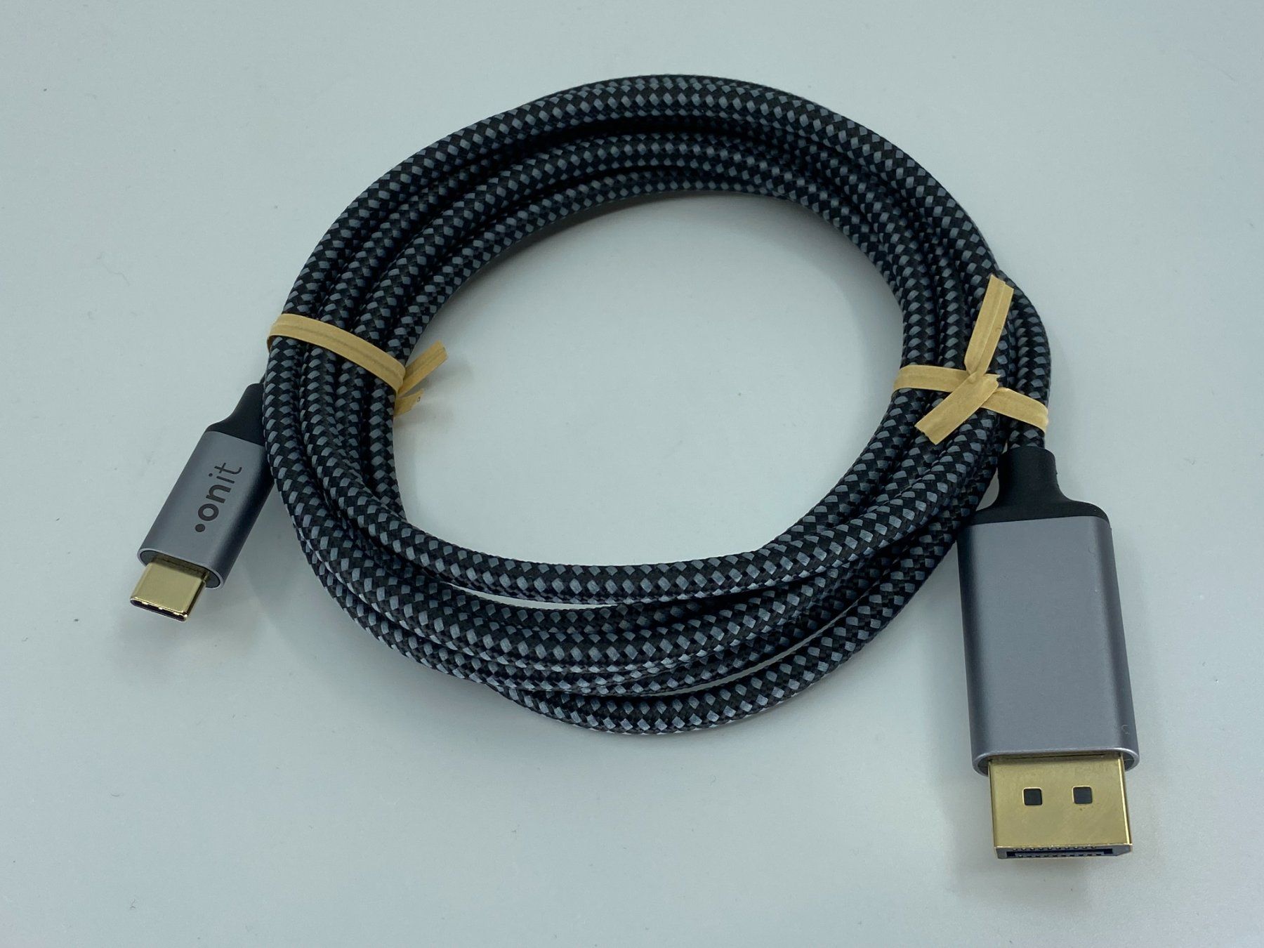 Cavi: 1x Kabel USB Type-C - DisplayPort, 2 m - NEU – Nuovo e nell'imballaggio originale da Langwiesen venduto da Restposten-24 4