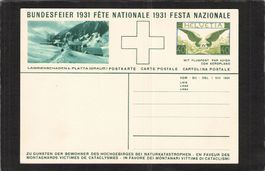 BFK 1931 Nr. 53 ll c, Flugpostausgabe 40 Rp,Nummeriert 916 !