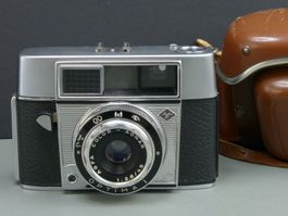 Agfa Optima I Analoge Sucherkamera + Lederetui. Chic!