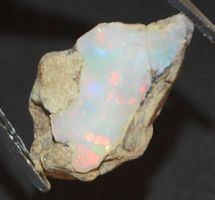 Edelstein L-7861 – Äthiopischer Feuer Opal 21x17mm 23.05 Kar