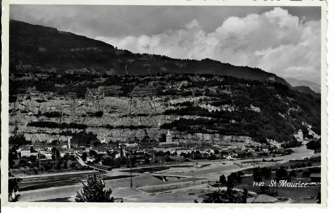 Cartes postales: St. Maurice  1951 – D'occasion à Hochdorf par Ziegel-16