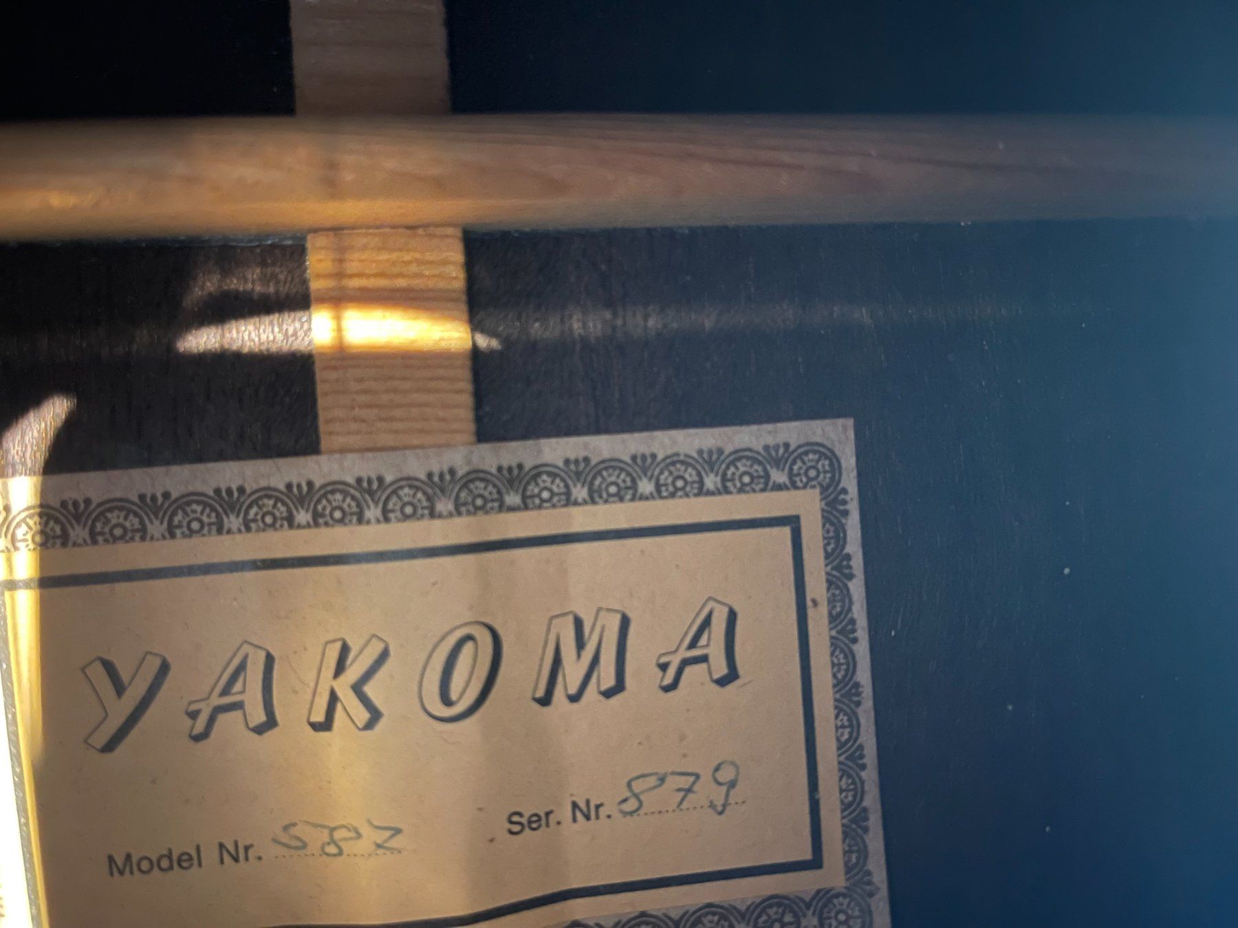 Strumenti musicali: YAKOMA Model 587 Konzert Gitarre – Usato da Kaiserstuhl venduto da MoritzMinder 1