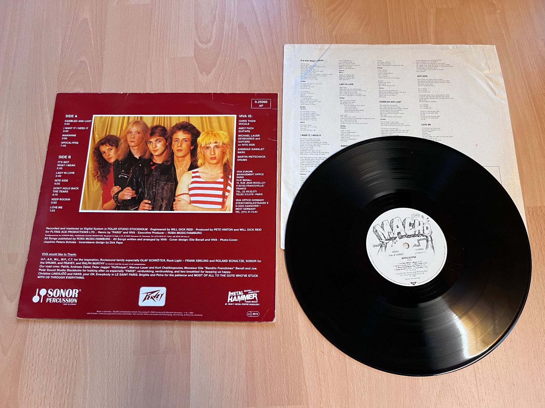 Schallplatten: Viva - Apocalypse – Gebraucht aus Giebenach von Wurlitzer70 1