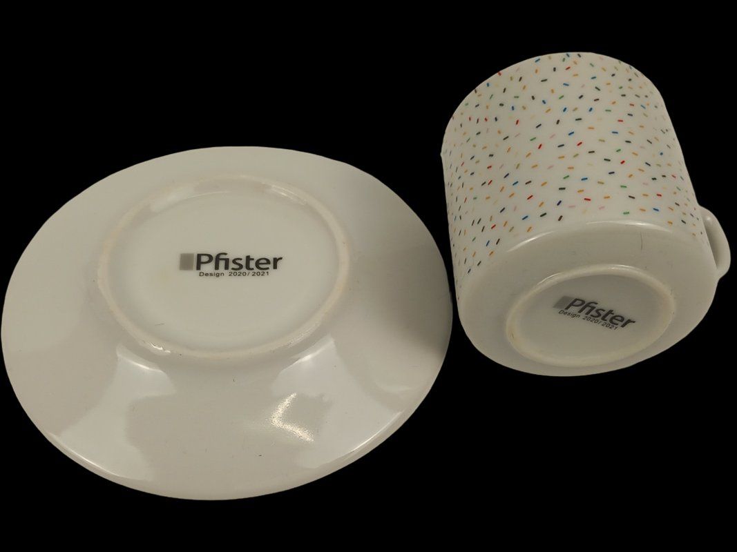Services de table: PFISTER  Kaffeetasse mit Untertasse – Neuf (Voir description) à Hünenberg par Restwert_Zug 1