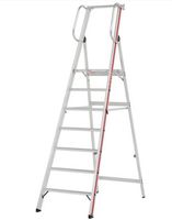 neuer Hymer Plattformleiter mit Handlauf, Standhöhe 1,85 m