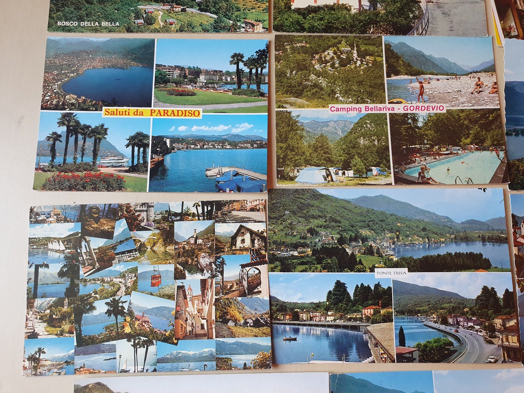 Cartoline postali: 20 x Karten Tessin ab 1935 – Usato da Stansstad venduto da collectorsshop 7