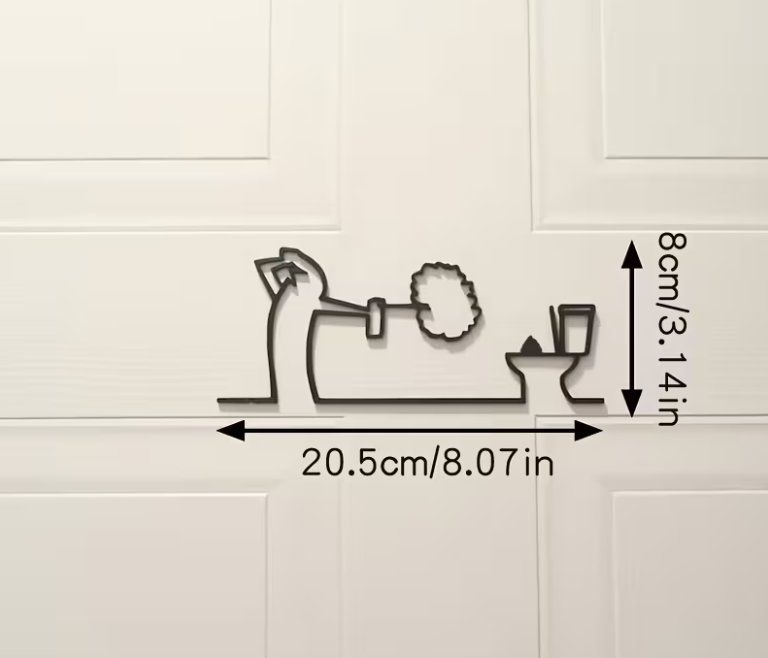Ecriteaux: La Linea Toilettenschild – Neuf avec emballage d'origine à Gerlafingen par Tsuru 1