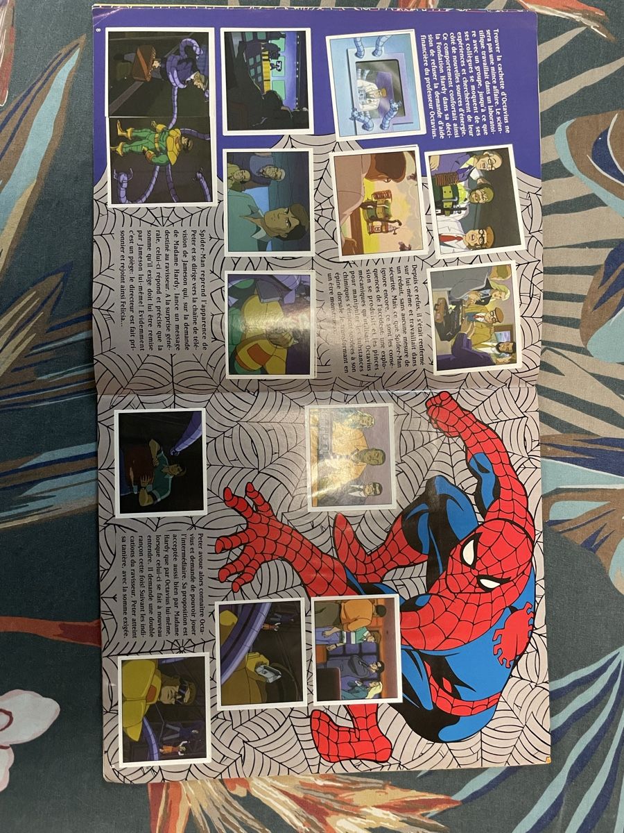 Panini Album: SPIDERMAN ALBUM STICKER PANINI 1996 COMPLET – Usato da Essert FR venduto da jsi_98j5 5
