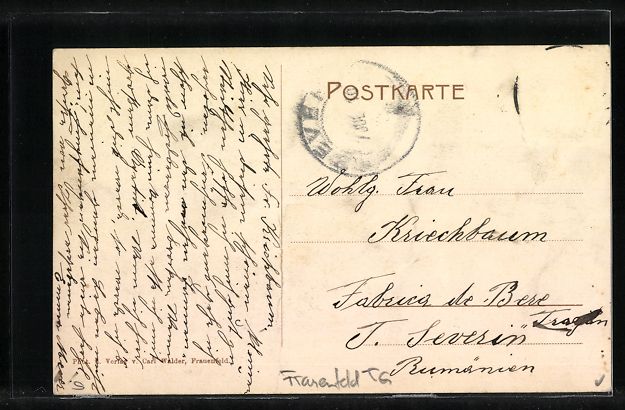 Cartoline postali: AK Frauenfeld, Totalansicht – Usato da Berlin venduto da bartko-reher 1