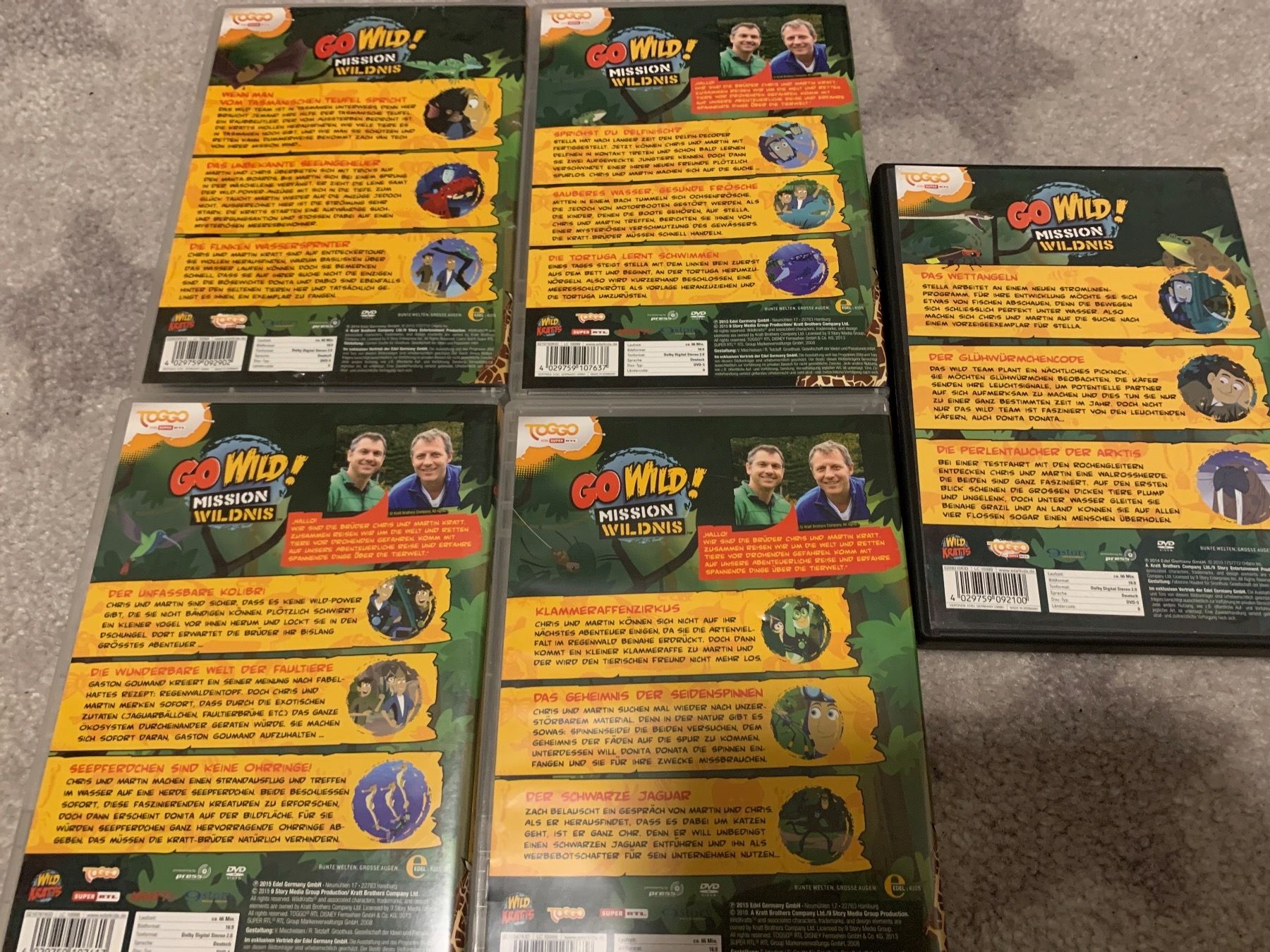 Tutti i DVDs: 5 DVD‘s Go Wild – Usato da Kreuzlingen venduto da jamie45 1