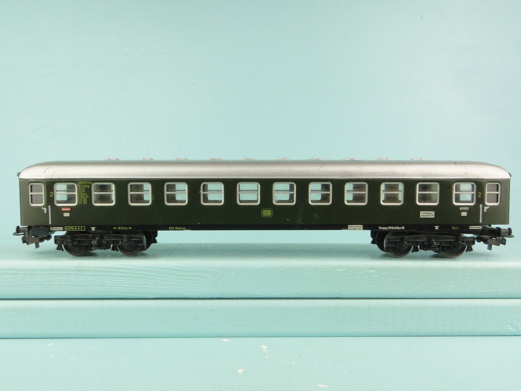 Märklin Modellini di ferrovie: Märklin H0 DB 2 Klasse, Blech – Usato da Bülach venduto da cann11 3
