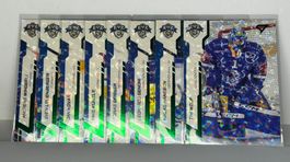 8x Green Parallel Cards EVZ