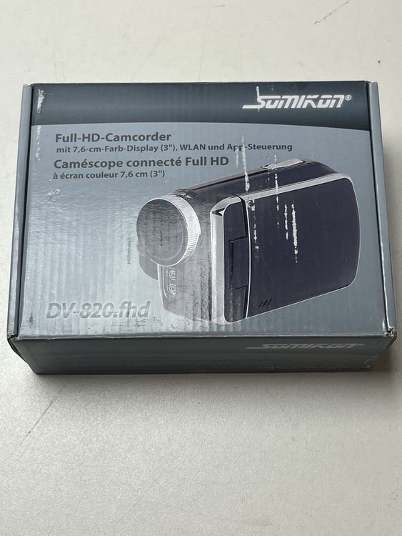 Somikon Full-HD Camcorder DV-820.fhd ! (ob1) (Gebraucht) in Aarau für ...