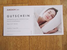 Gutschein Schlafabklärung ZurzachCare Schlaflabor