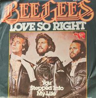 Vinyl-Single Bee Gees - Love So Right