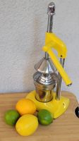 🟡 Herrlich coole robuste Vintage Saftpresse Metall