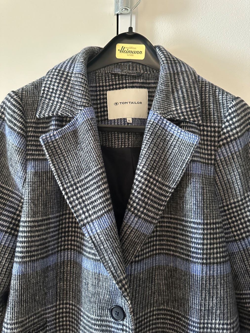 Tom Tailor Cappotti: Tom Tailor Langer karierter Mantel – Nuovo (secondo la descrizione) da Luzern venduto da Sommer_26 5