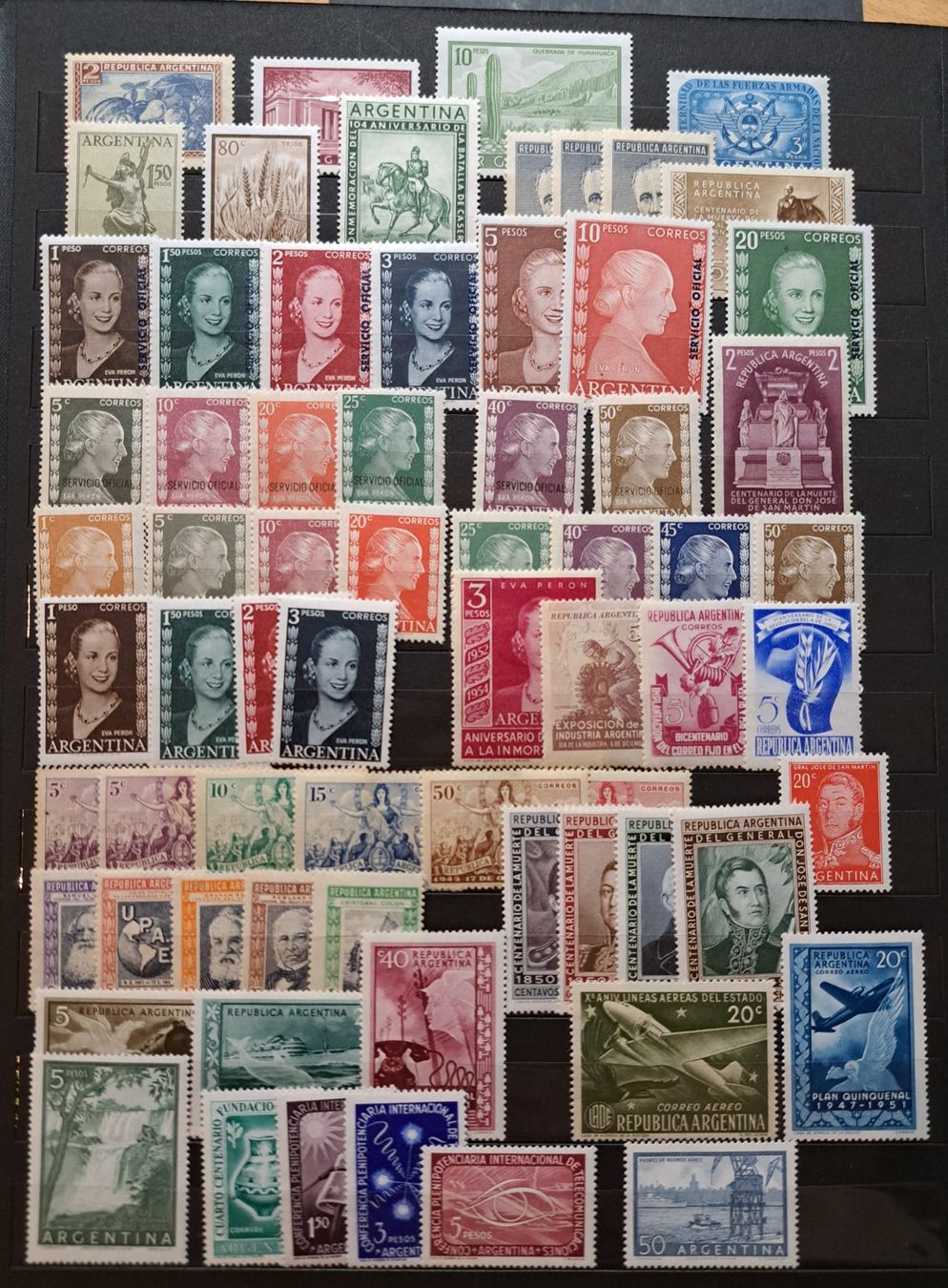 Tutti i francobolli: Lot Argentinien postfrisch und gestempelt – Nuovo (secondo la descrizione) da Unterägeri venduto da PhilatelieStudiger 4