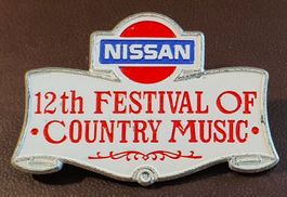 S014 - Pin NISSAN 12th Festival of Country Music