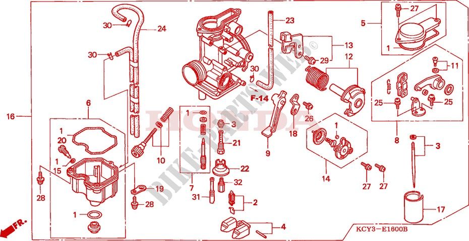 thumbnail image 2 of 6 Sigma Carburetor Jet Kit For Honda XR400 R – Stage 1-3 – Fits XR 400 & Big Bore Stroker 2 of 6