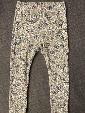 Leggins Blümchenmuster Uniqlo Gr. 100