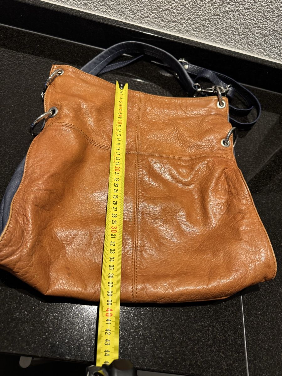 Borse da donna: Braune Handtasche aus Leder – Usato da Niederoenz venduto da tronchetta 4