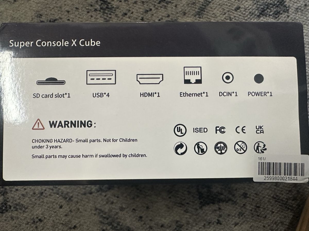 Consoles: Super Console X Cube Retro Videospielkonsole neu – Neuf avec emballage d'origine à Reiden par Party71 1